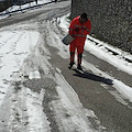 Neve: Tramonti, Protezione Civile all'opera su strade interne. Valico Chiunzi aperto, prudenza verso Corbara