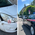 Noleggia auto per raggiungere Amalfi e fa incidente a Vietri sul Mare: solo un brutto spavento per turista