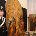 Opere d'arte rubate tra l'Abruzzo e Formia ritrovate in Costiera Amalfitana