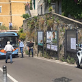 Panico sul bus interno Positano: esplode la turbina, il fumo innesca la fuga dei passeggeri /FOTO /VIDEO