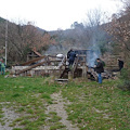 Parco Diecimare, bruciato il centro visite