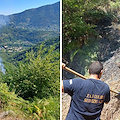 Piromani in azione anche a Tramonti, due incendi in poche ore / FOTO