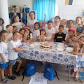 Positano, con una torta per i bambini si conclude la prima settimana del Summer Camp