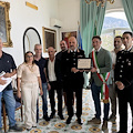 Positano, dopo 23 anni il comandante dei Carabinieri Rosario Nastro si trasferisce ad Avellino