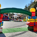 Positano festeggia il Carnevale, giochi gonfiabili per i bambini in Piazza dei Racconti 