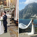 Positano, Ilaria Pagano e Angelo Fusco si giurano amore eterno. Auguri! / FOTO 