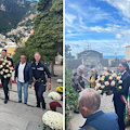 Positano, Santa Messa e corona di rose per ricordare i defunti 