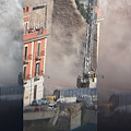 Positano: spavento per due forti boati e una coltre di fumo, erano i lavori al cantiere di Liparlati /FOTO