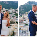 Proposta di matrimonio a Positano per una coppia di influencer americani /VIDEO