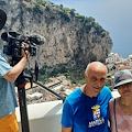 “Racconti dei borghi meravigliosi”: la telecamere della tv giapponese ad Atrani / FOTO 