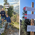 Ravello, conclusa installazione segnaletica sul sentiero di D.H. Lawrence