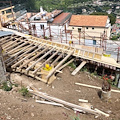 Ravello, ripresi i lavori alla "Rampa Auditorium". Che sia la volta buona? [FOTO]