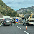 Restringimenti tra Cava de' Tirreni-Salerno, lunghe code in autostrada