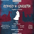 “Romeo&Giulietta”: stasera a Cetara la tragedia in musica in piazza San Francesco