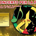 Sabato il "5° Concerto per la Pace"