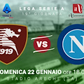 Salernitana-Napoli, le probabili formazioni