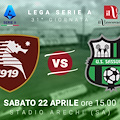 Salernitana-Sassuolo, le probabili formazioni