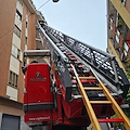 Salerno, anziano cade e resta bloccato in casa: i Vigili del Fuoco intertengono con l'autoscala 