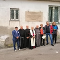 Sambuco ricorda il passaggio (e il messaggio) di San Massimiliano Kolbe con una lapide [FOTO]