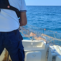 Santa Maria di Castellabate, sequestrata rete da pesca irregolare e sanzionato diportista in zona marina protetta