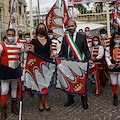 Sbandieratori Cavensi alle celebrazioni dell'11 settembre a Pompei 