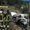 Scala, auto incendiata a Santa Caterina. Era abbandonata da tempo [FOTO]