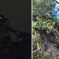 Scala, incendio nella notte dopo la pasquetta al Monte Aureo: in corso operazioni bonifica