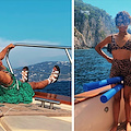 Scatti buffi in Costa d’Amalfi per l’attrice e youtuber Liza Koshy