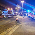 Scontro auto-scooter nella notte a Vietri, gravi due 19enni /FOTO