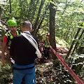 Si frattura il polso lungo sentiero verso Valle delle Ferriere, elisoccorso ad Agerola