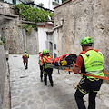 Si frattura una caviglia nella Valle delle Ferriere, tre squadre di soccorritori per turista danese