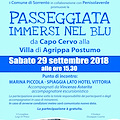 Sorrento, 29 settembre iniziativa "Una passeggiata immersi nel blu" 