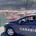 Sorrento, Carabinieri si "infiltrano" tra i bagnanti: denunciato 15enne in possesso di coltello 