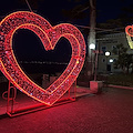 "Sorrento in Love": fino al 16 febbraio luminarie a tema per San Valentino 