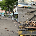 Spiaggia di Positano invasa dai detriti della mareggiata, al via intervento di pulizia