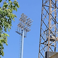 Stadio di Cava de' Tirreni, al via l'installazione delle torri faro 