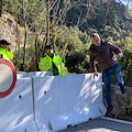 Strada chiusa a Capodorso: stamani i sopralluoghi tecnici di Genio Civile, Anas e ditta incaricata /FOTO