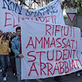 Studenti e sindaco in piazza