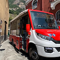 Superlavoro per gli autobus del Servizio interno Positano, raddoppiate le corse negli orari di punta