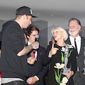 'The Queen' Helen Mirren conquista Capri e 'rappa' con Clementino