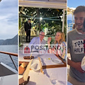 Tommy Hilfiger con la moglie Dee Ocleppo in vacanza tra Capri e la Costa d'Amalfi /foto