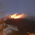 Tornano gli incendi: due roghi a Cava de' Tirreni 