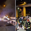 Tragedia a Mestre, Autobus precipita da un cavalcavia: almeno 21 le vittime