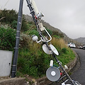 Traliccio abbattuto a Praiano, wi-fi down a Positano