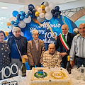 Tramonti, festa grande per i 100 anni di Nonno Alfonso Giordano