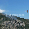 Tramonti: fiamme sul Monte Sant'Angelo. Volontari evitano il peggio