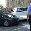 Tramonti, frontale tra due auto a Polvica [FOTO]