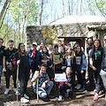 Tramonti, gli studenti della scuola "Pascoli" al “Rifugio Apriti Bosco” con ACARBIO e i volontari Erasmus