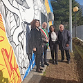 Tramonti: inaugurato il murales alle Poste Italiane, esprime «la quotidianità del lavoro postale»