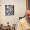 Un incontro speciale tra Padre Enzo Fortunato e Papa Francesco con la benedizione della "Bravagente" /foto /video